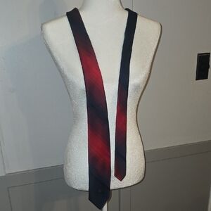 Givenchy Monsieur Red and Dark Blue Tie